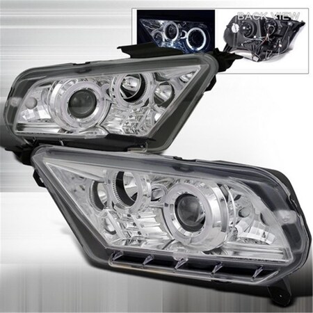Overtime 10-Up Projector Headlight for 10 to Up Ford Mustang, 10 x 19 x 22 in. OV1620159
